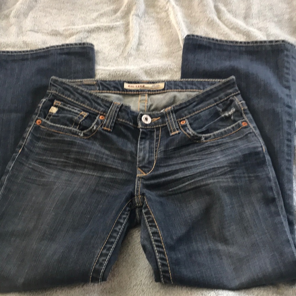 Big Star “Maddie” mid rise fit